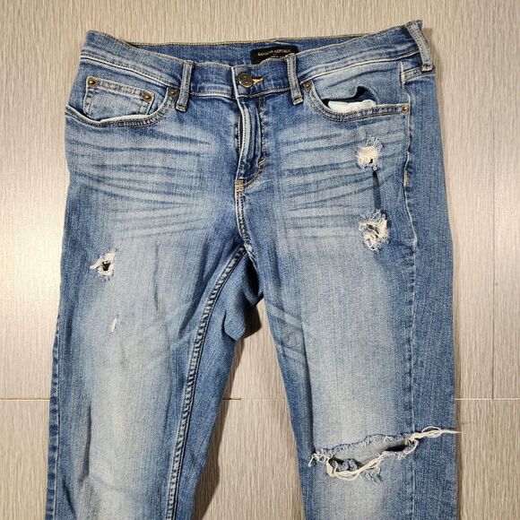 Banana Republic Blue Straight Leg Jeans - Picture 3 of 11